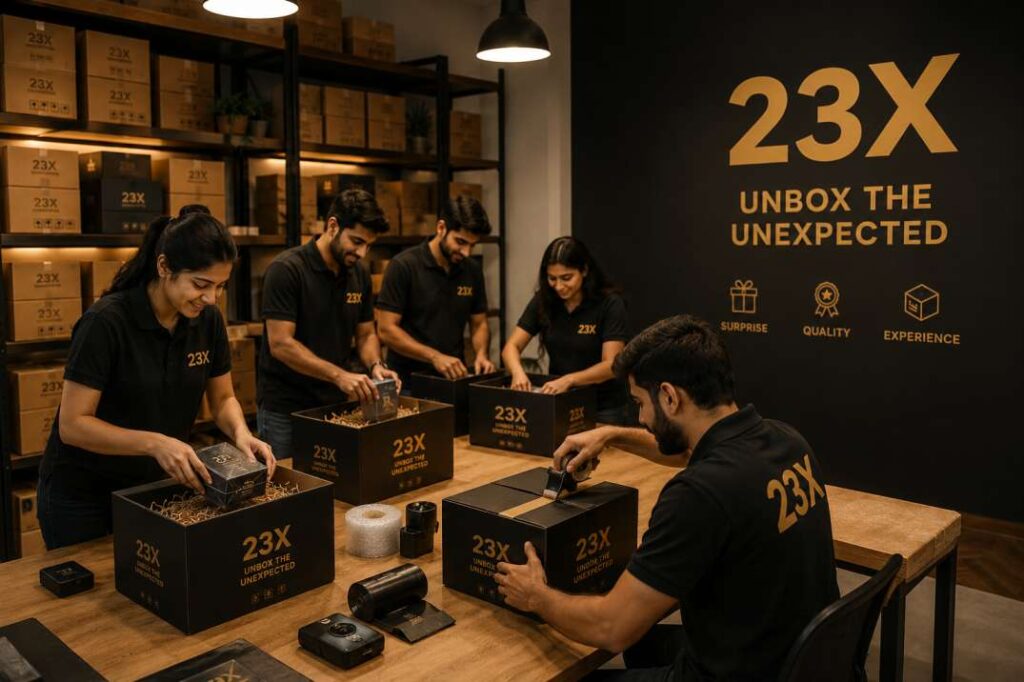 mystery gift box